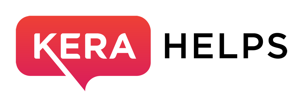The KERA helps logo